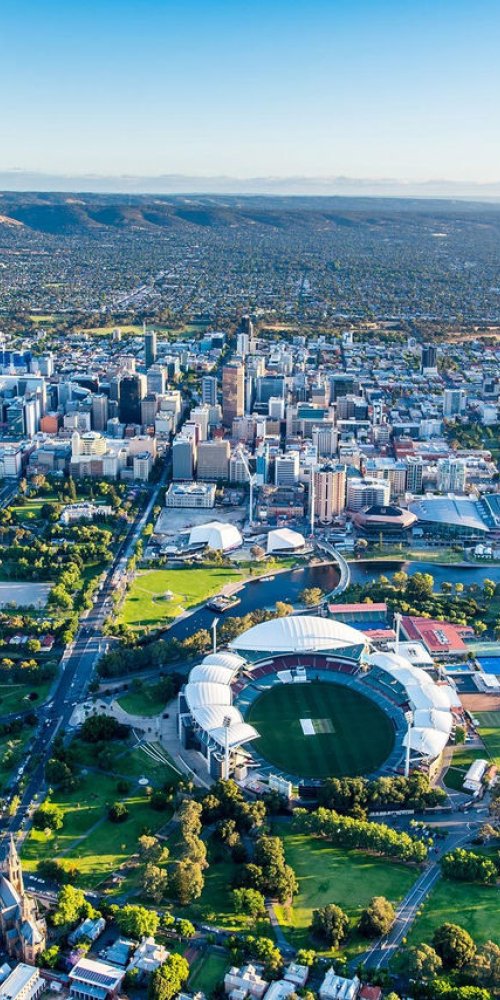 Tram in Adelaide, AU