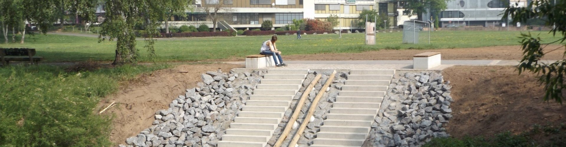 Scenic landscape in Gelnhausen, DE