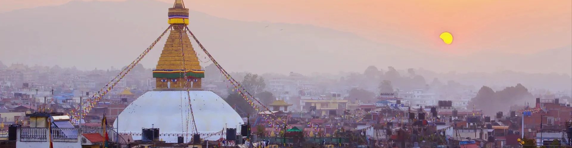 Kathmandu Cityscape at Sunset