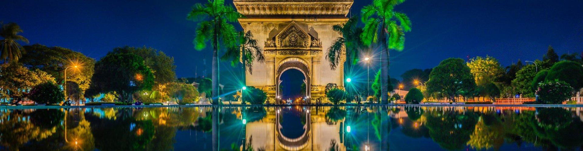 Sunset over Vientiane, LA