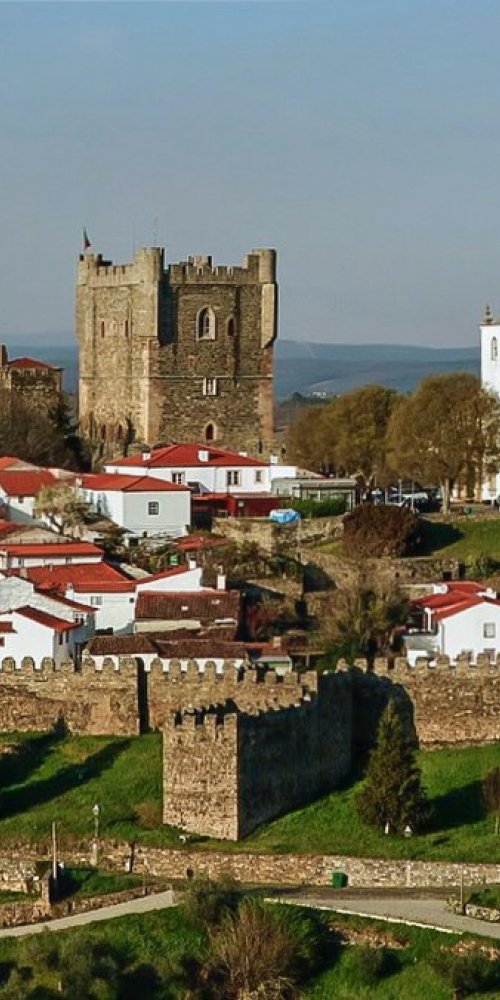 Bragança cityscape portrait