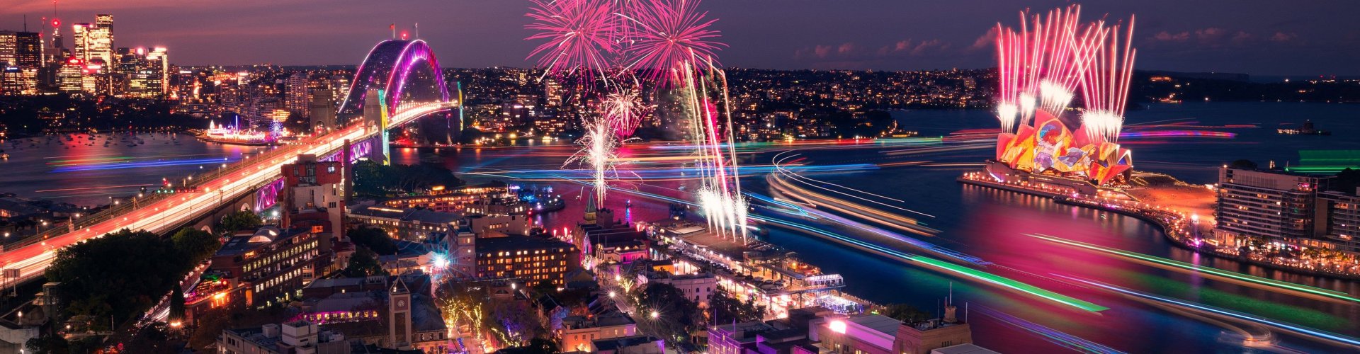 Sunset over Sydney Harbour, NS