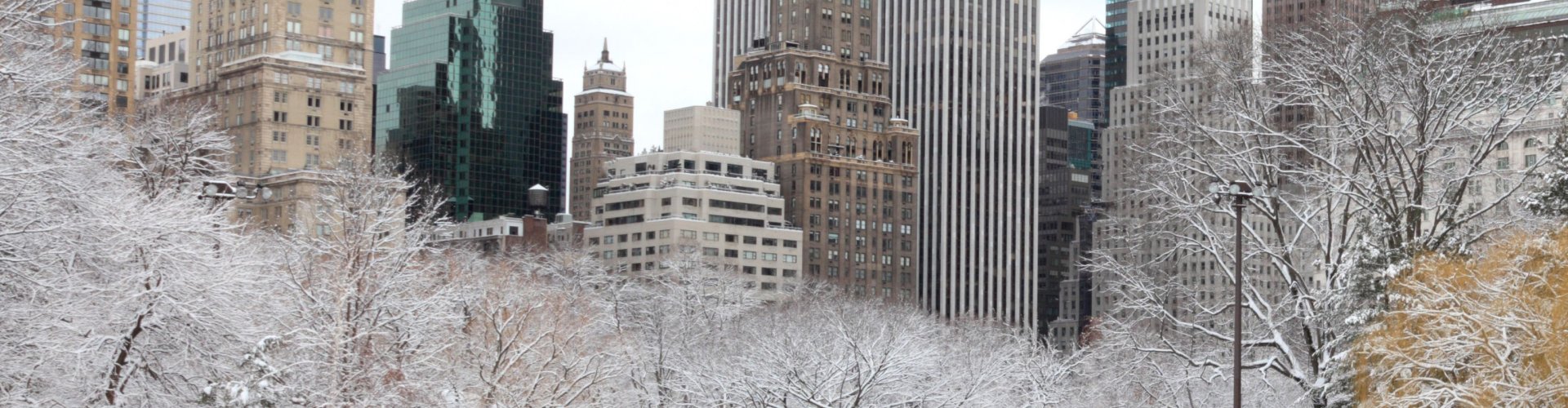 New York City nighttime skyline