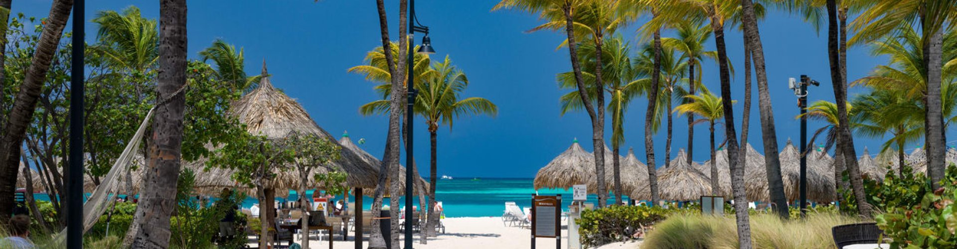 Sunset over Aruba, AW