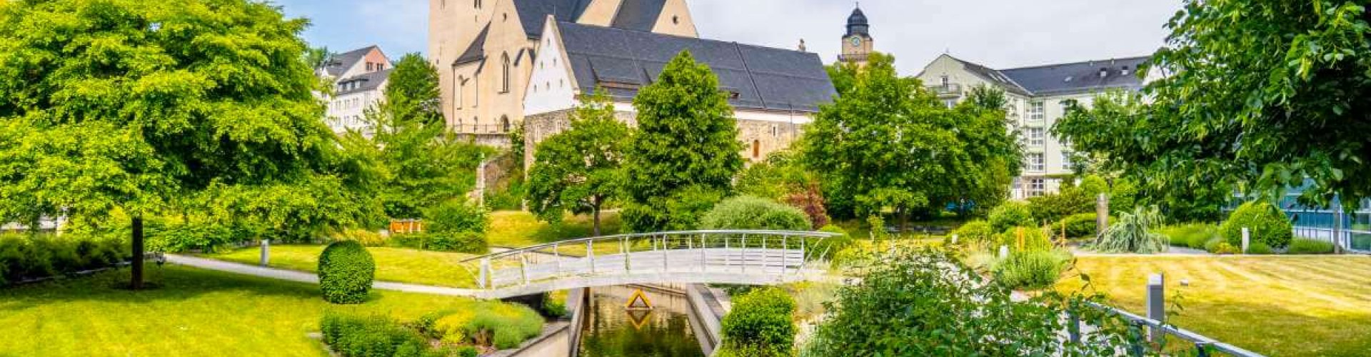Scenic view of Plauen landscape