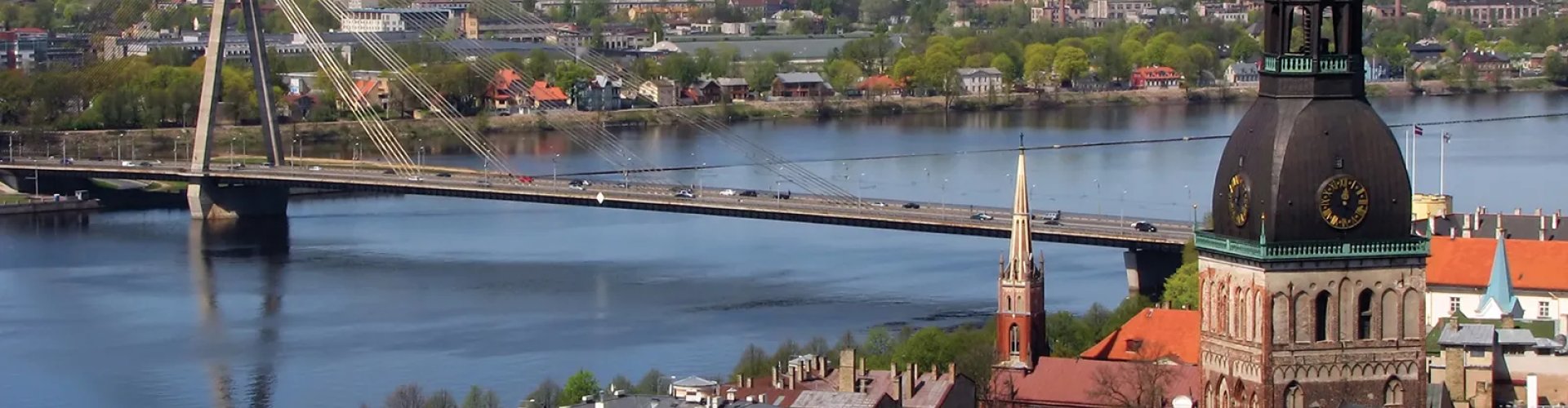 Scenic Rīga, LV landscape