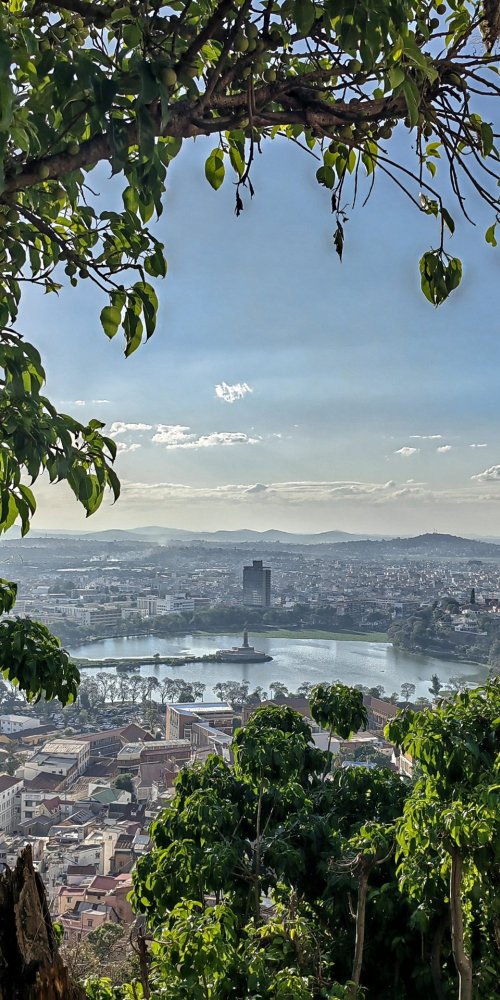 Local transport scene in Antananarivo