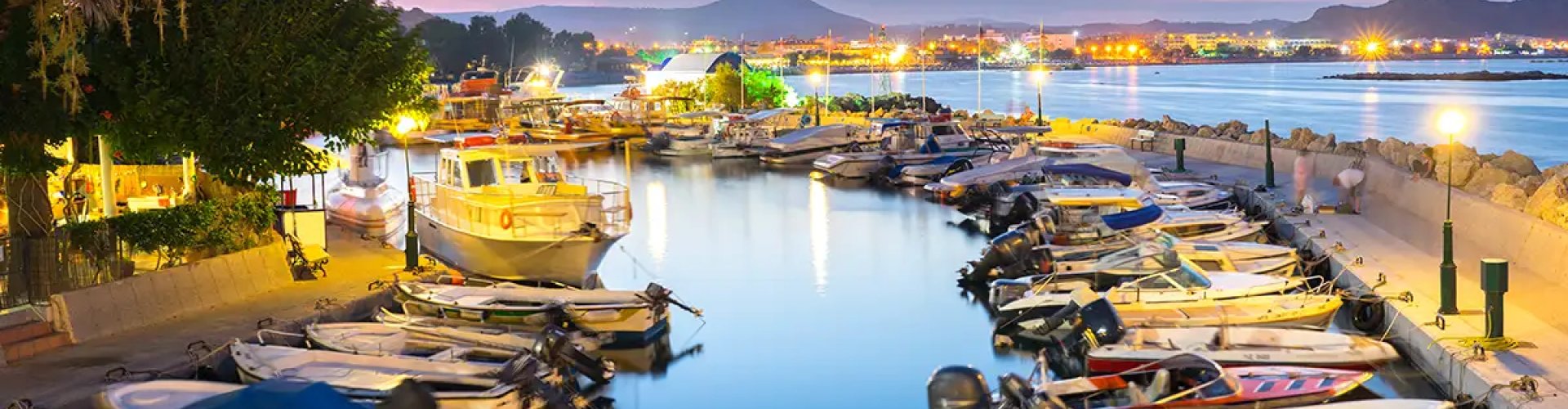 Scenic view of Faliraki, GR