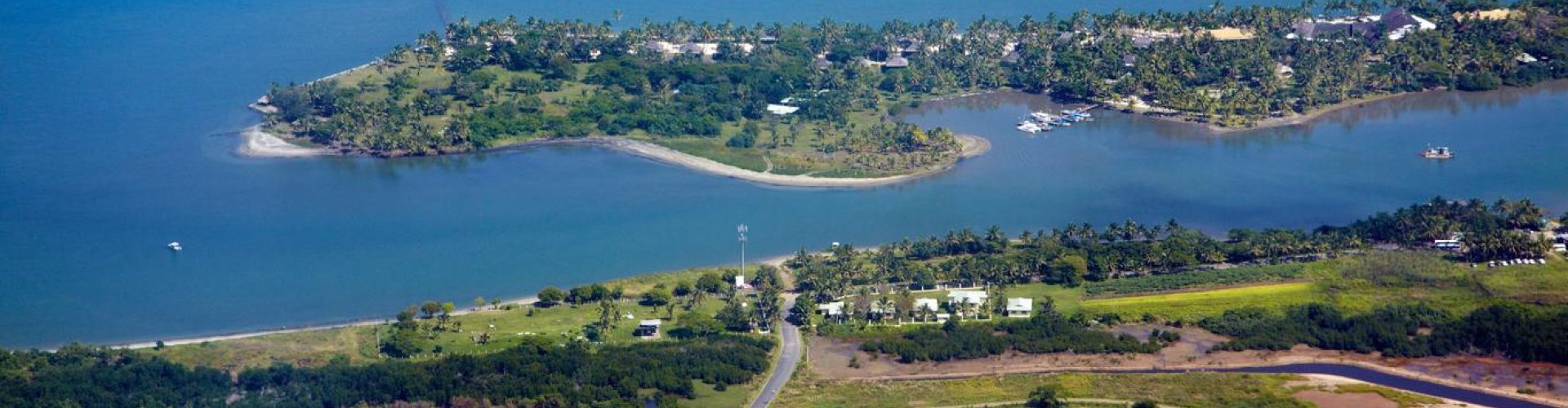 Sunset over Nadi, Fiji