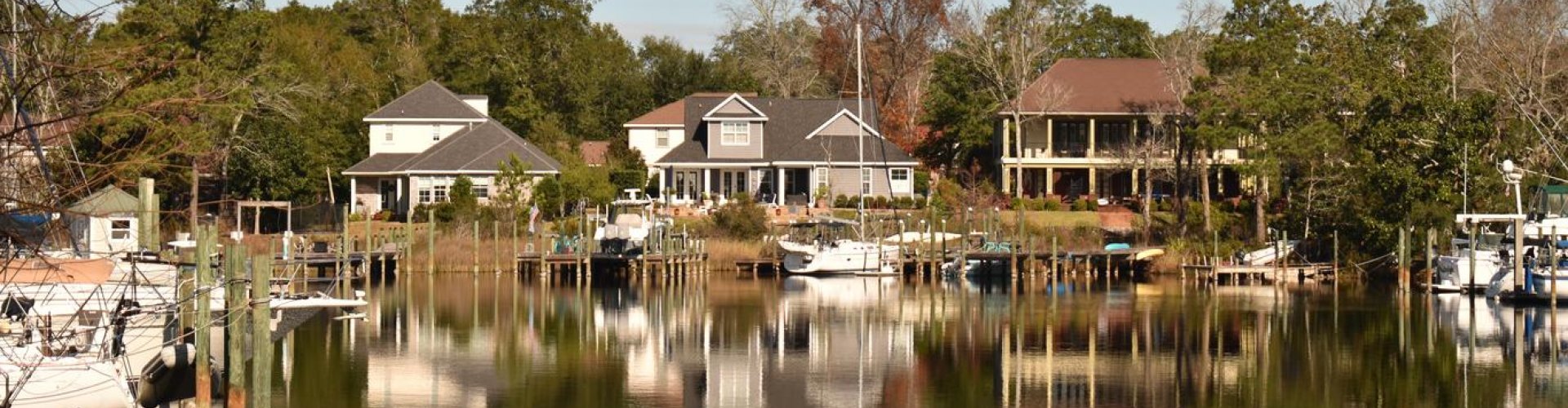 Sunset over Choctawhatchee Bay near Niceville, FL, US