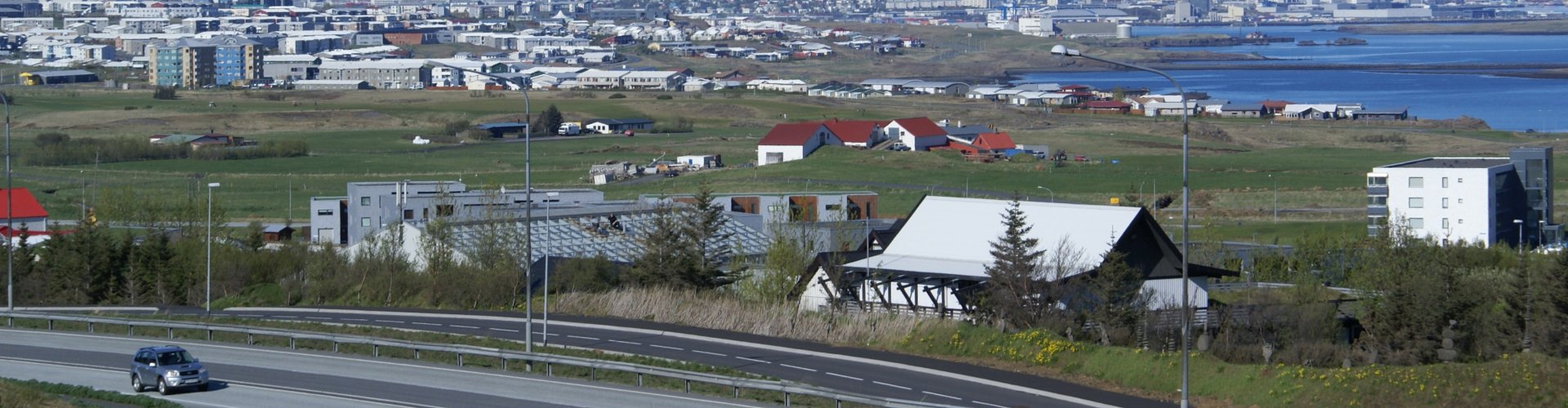 Landscape of Mosfellsbær, IS